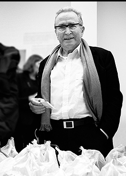 Karl Gerstner an seinem 80sten Geburtstag